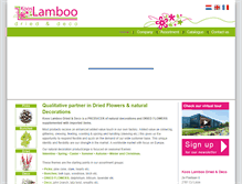 Tablet Screenshot of kooslamboo.com